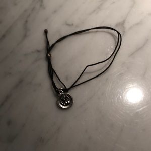 Alex and Ani Claddagh string slide bracelet